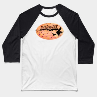 Witch Halloween Baseball T-Shirt